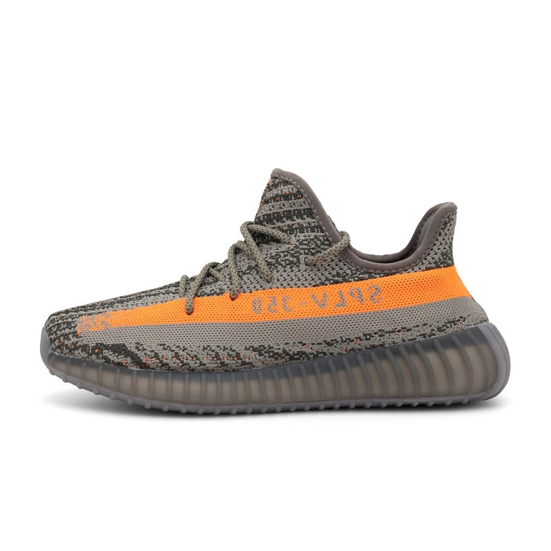 Grau-Orange Boost: Deine Premium Trainer für Workout und Style. 350V-Edition. Sportlicher Auftritt garantiert!